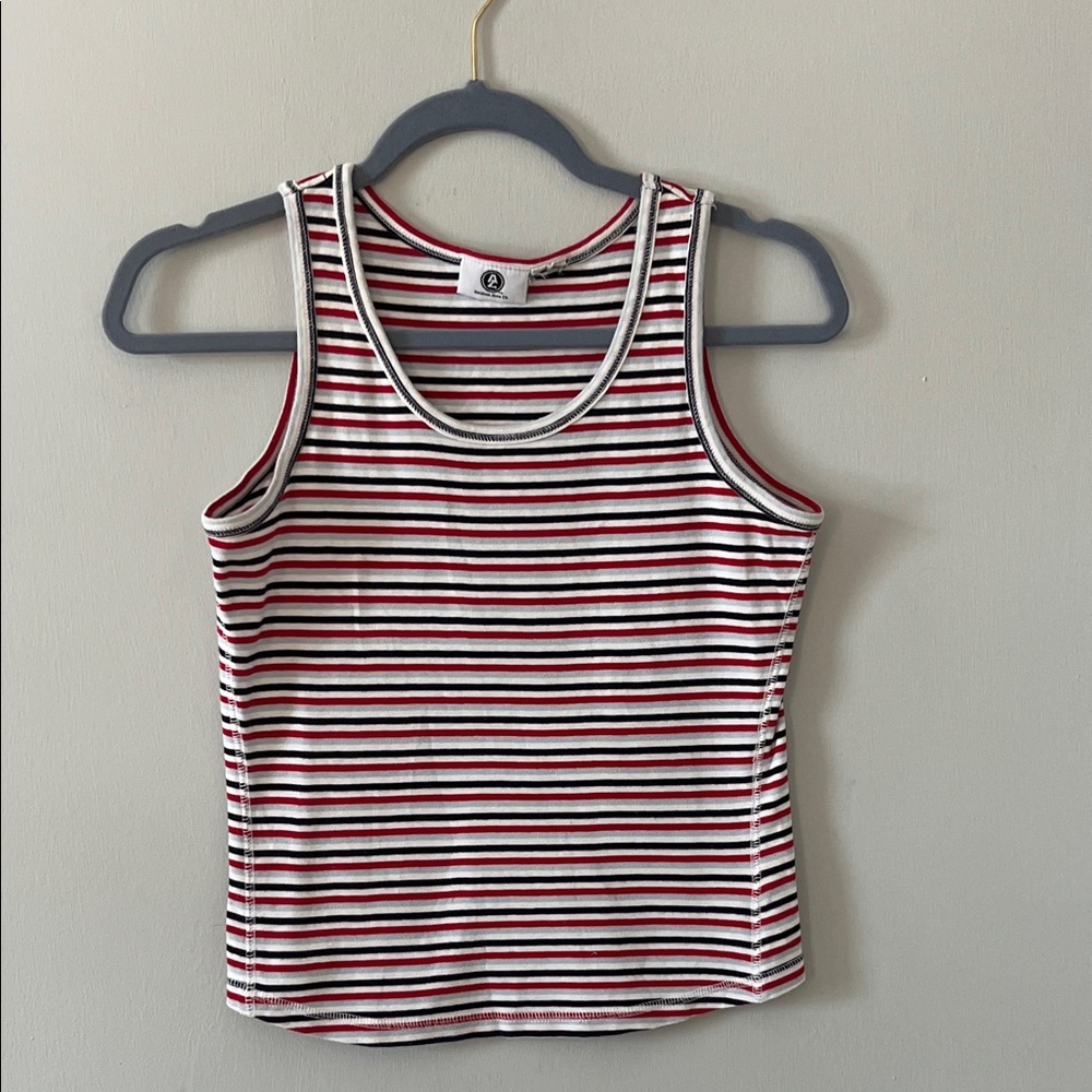 Arizona Jean‎ Co. striped scoop neck tank top